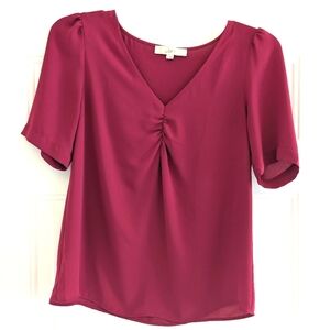 Hot Pink Blouse